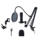 Microfono Usb, y Soportes y Antipop