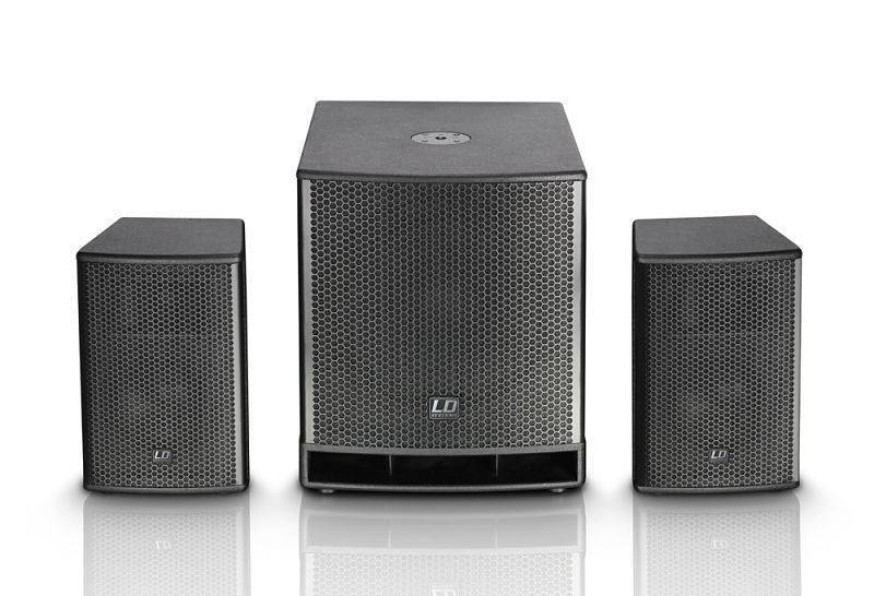 Sistema De Audio LD 1 Subwoofer 15" Y 2 Satelites De 8"
