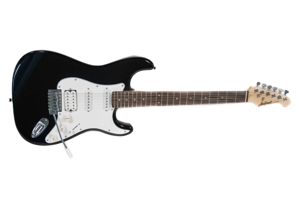 Guitarra Electrica Aria Pro II Negra STG-004 BK