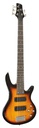 Bajo Electrico de 5 Cuerdas Con Funda Bs  SQIBBS5 BS
