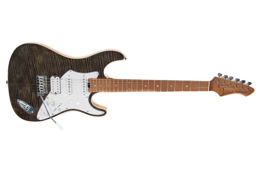 Guitarra Electrica Aria Pro II Diamante Negro-- 714-MK2 BKDM