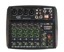 Mezcladora 6 Canales Bluetooth, PC, USB, Efectos Plus