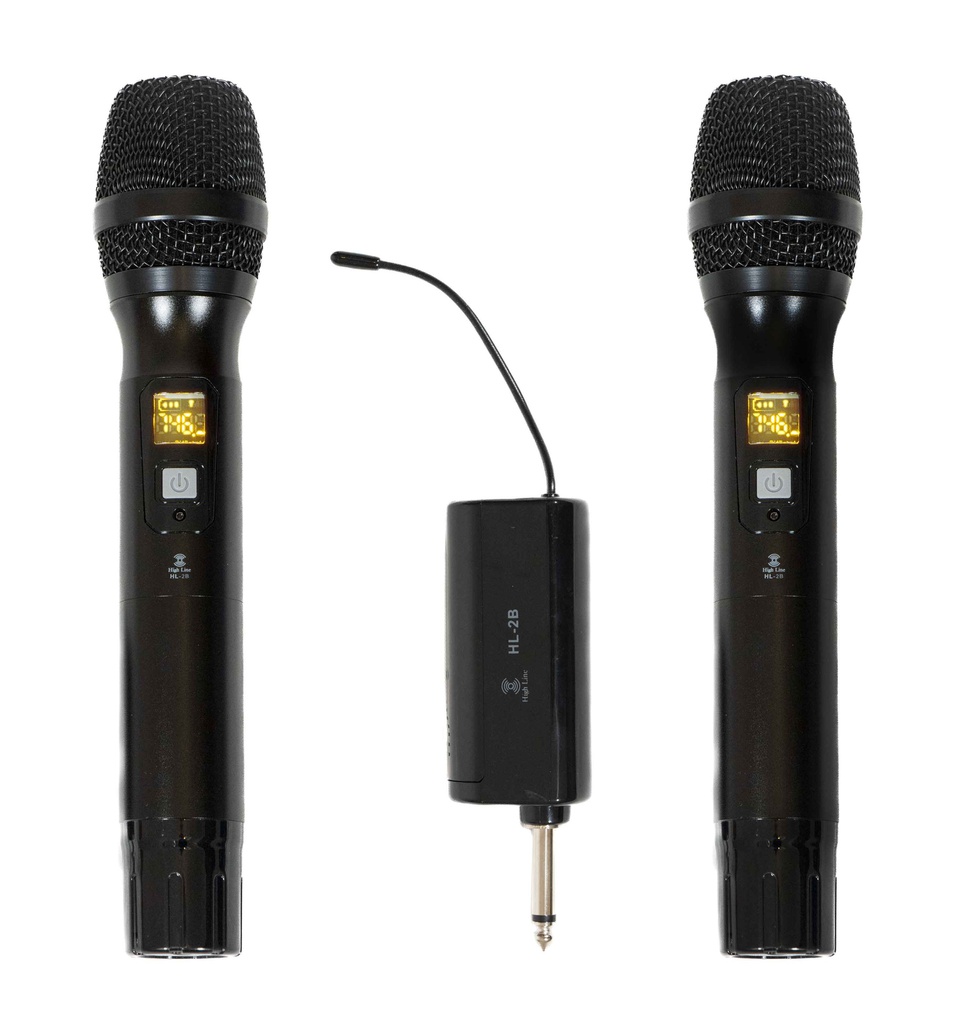 Micrófonos Inalámbrico De Mano UHF  HL-2B