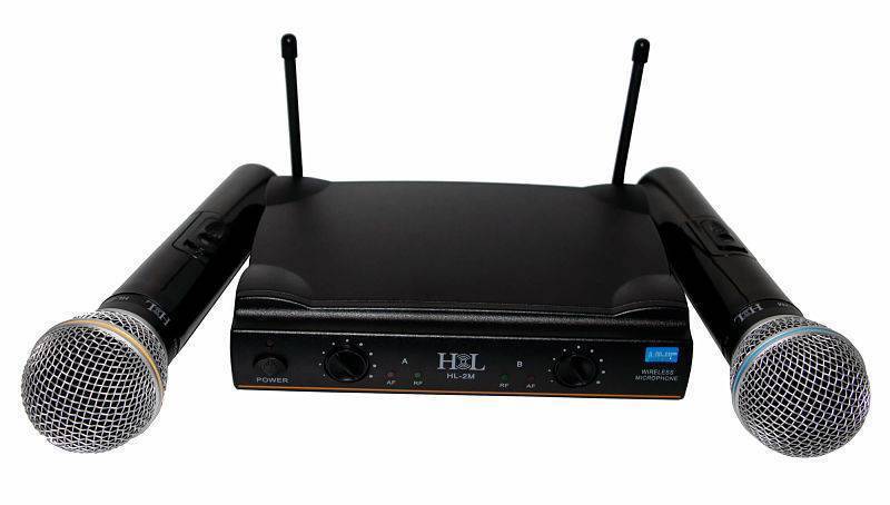 Microfonos Inalambricos De Mano UHF