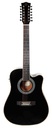 Guitarra Docerola Electroacústica Symphonic Negra J-20CE BLK