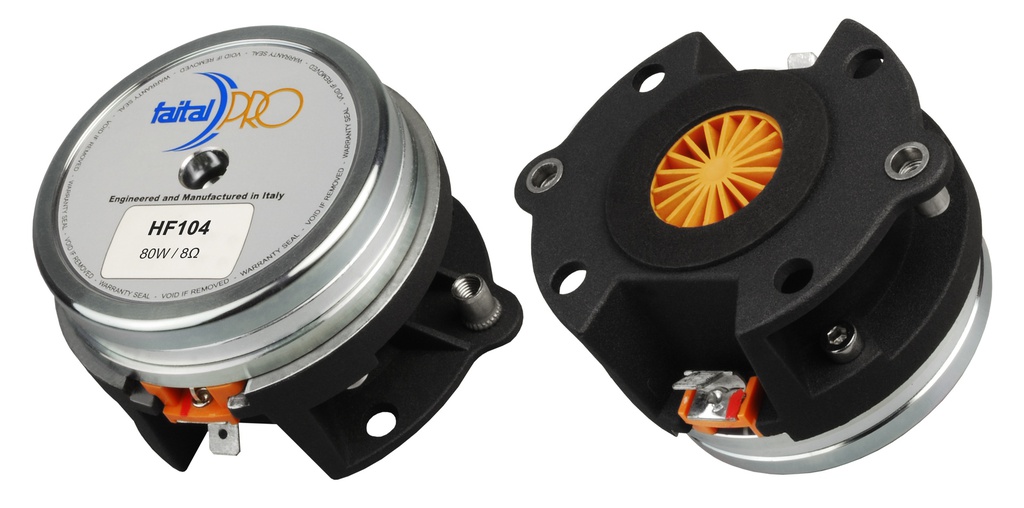 Driver Faital Neodymium 1" 80W 108dB 8Ω  HF104