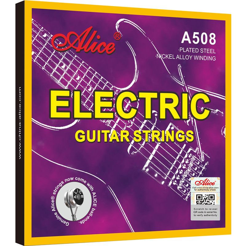 Juego de Cuerdas Para Guitarra Eléctrica Light 09-42 Alice