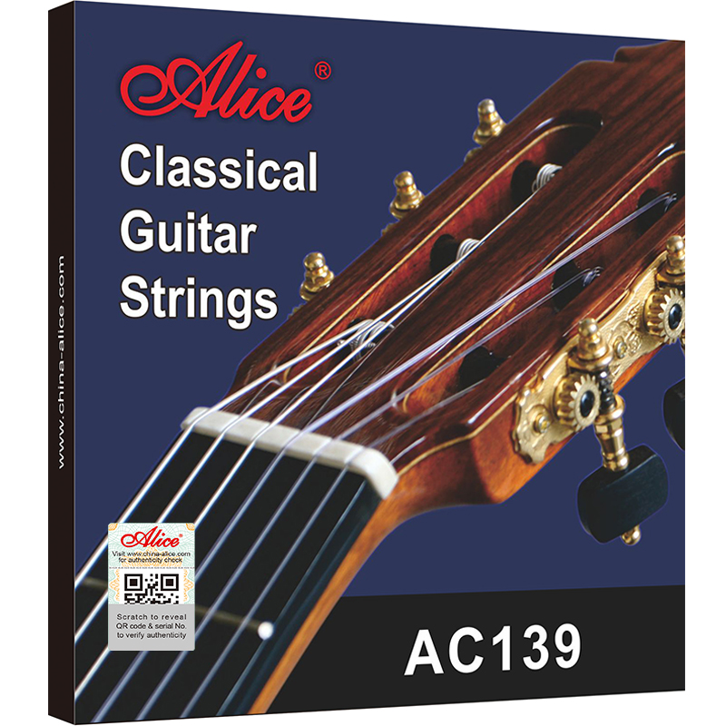Juego de Cuerdas Para Guitarra Acustica Nylon Titanium