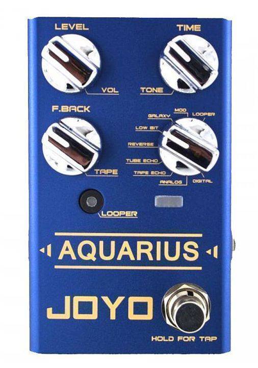 Pedal De Efectos Para Guitarra Delay + Looper Joyo Aquarius