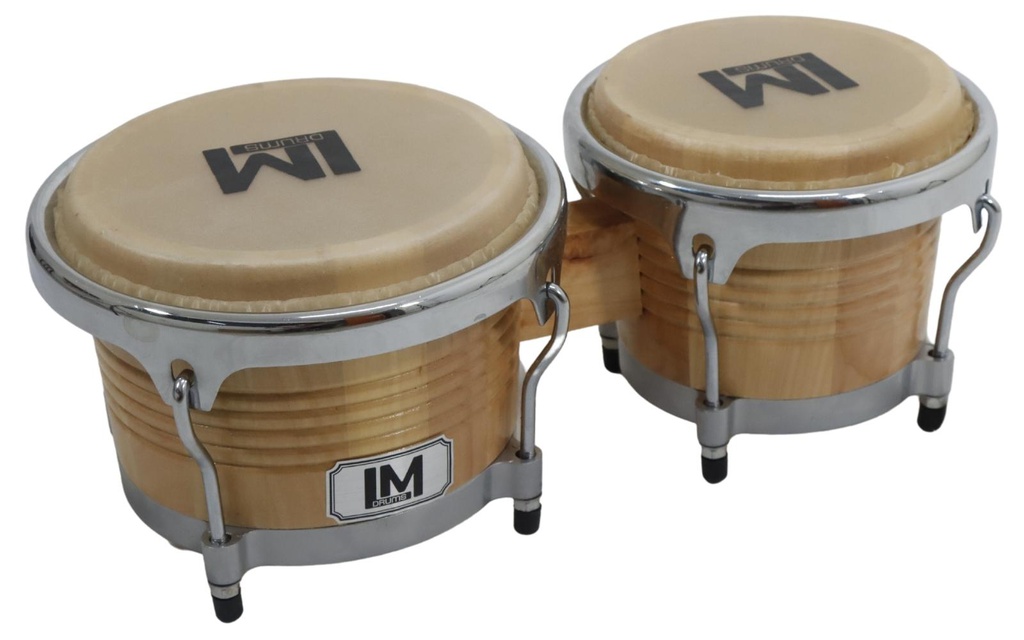 Bongos De 7"y 9" Aro Cromado LM  BD-110N