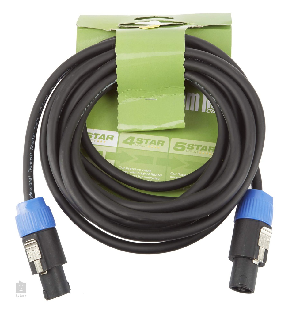 Cable para Bafles 5 metros speakon 4 pines