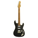 Guitarra Electrica Aria Pro II 714-DG BK-- 714-DG