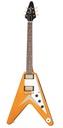 Guitarra Electrica Epiphone Korina Flying V 1958 Aged Natural Golpeador Blanco Incluye Estuche