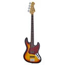 Bajo Electrico Aria 4 Cdas Stb Jazz Bass Negro