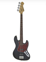 Bajo Electrico Aria 4 Cdas Stb Jazz Bass Negro