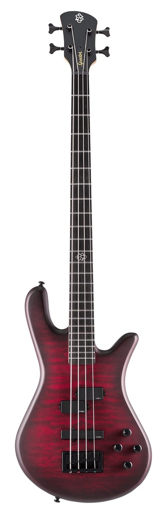 Bajo Spector Electrico NS Pulse 4 Black Cherry Matte