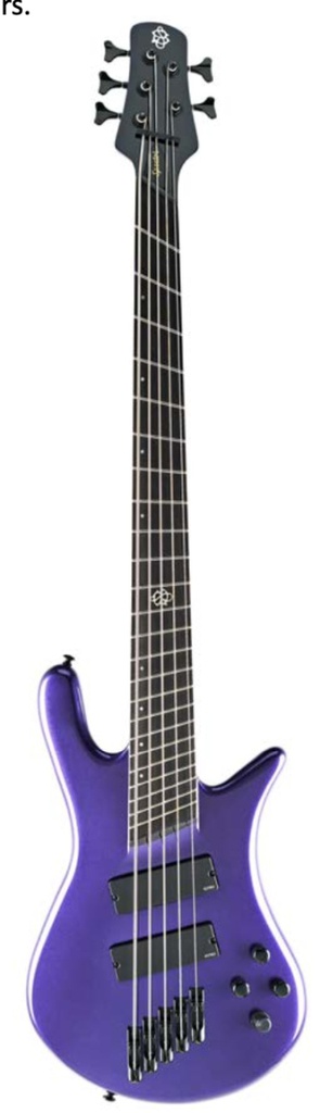 Bajo Electrico Spector NS Dimension 5 cuerdas Plum Crazy Gloss
