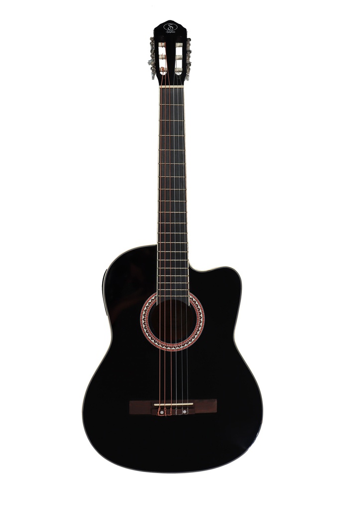 Guitarra Electro-acustica Symphonic Negra EC3920CE-BK