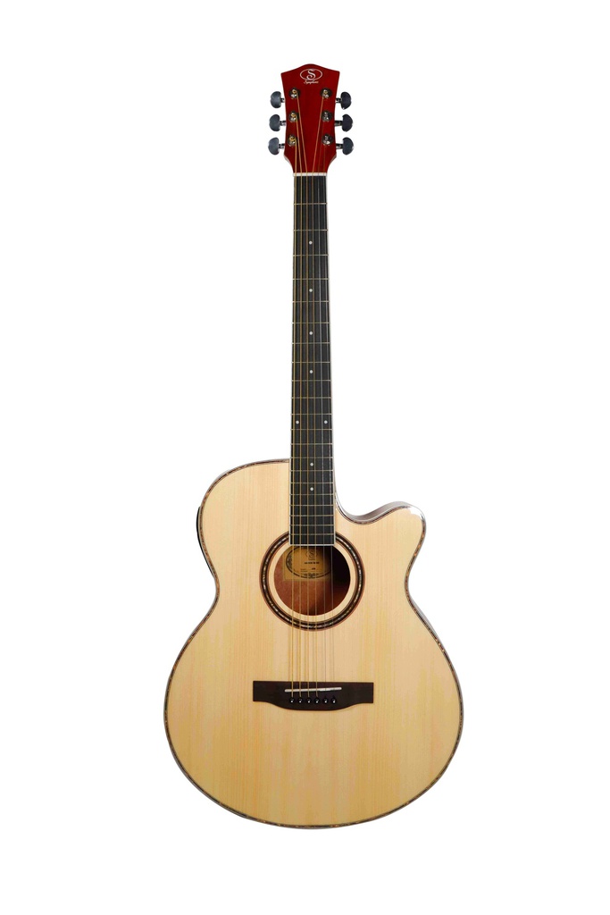 Guitarra Electroacustica Symphonic Con Recorte--A110