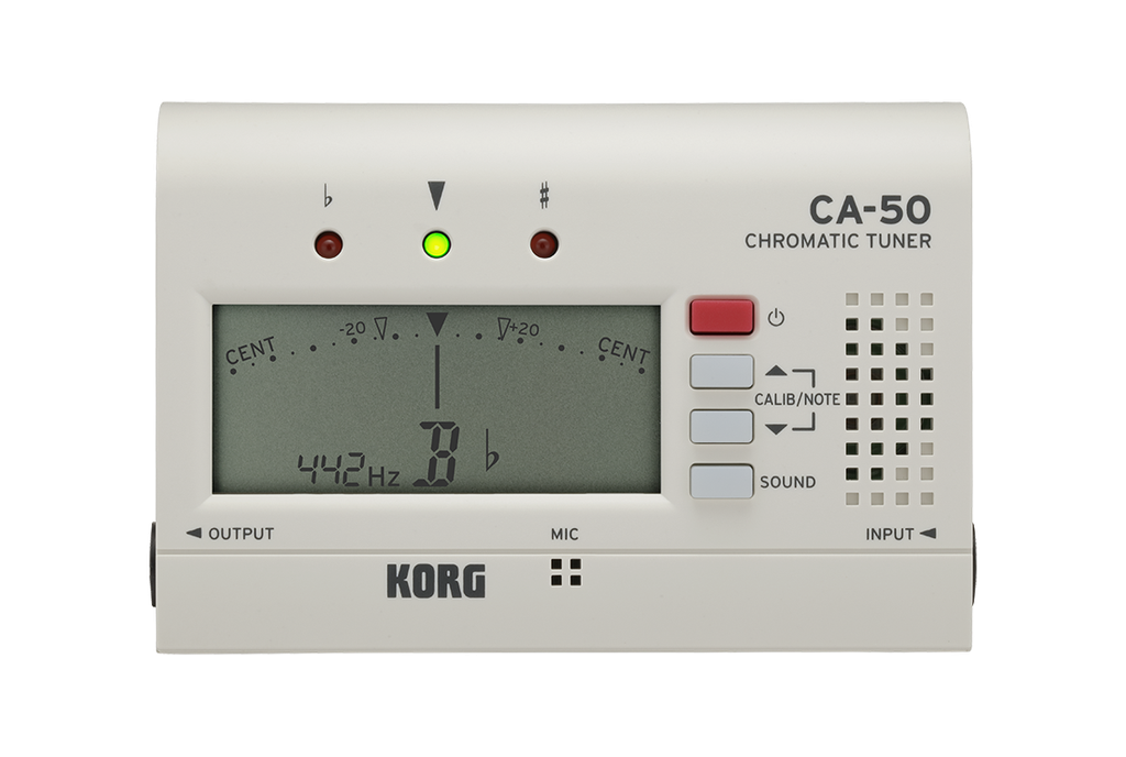 Afinador Korg  Cromatico Blanco