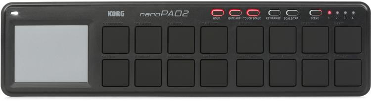 Controlador Korg De Almohadilla nanoPAD2 de Korg Negro