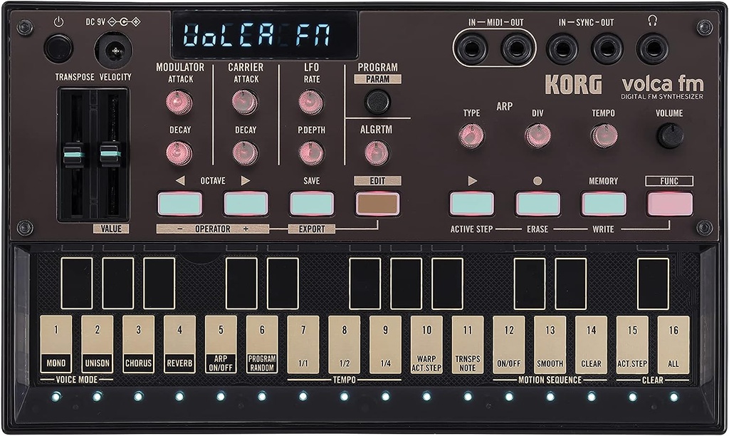 Sintetizador Korg Volca FM 2, De 27 Teclas