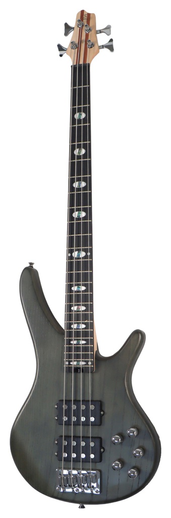 Bajo Electrico 4 Cuerdas. Symphonic Activo Con Funda NEGRO