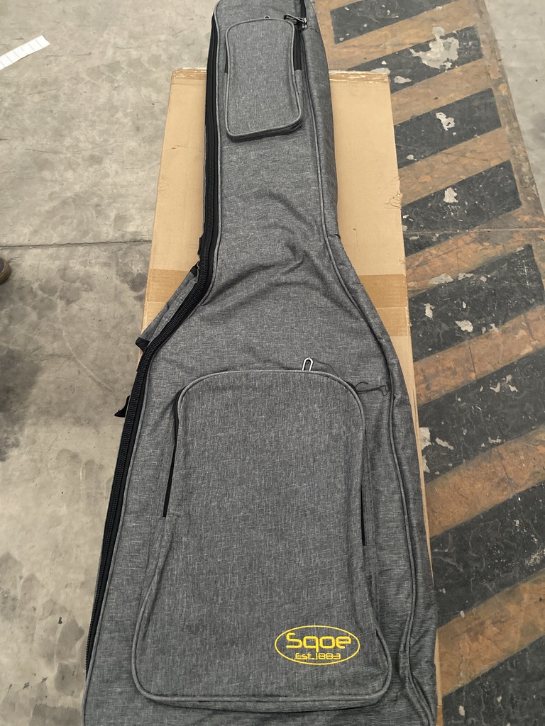Funda Para Bajo Electrico color Gris-- BAG01