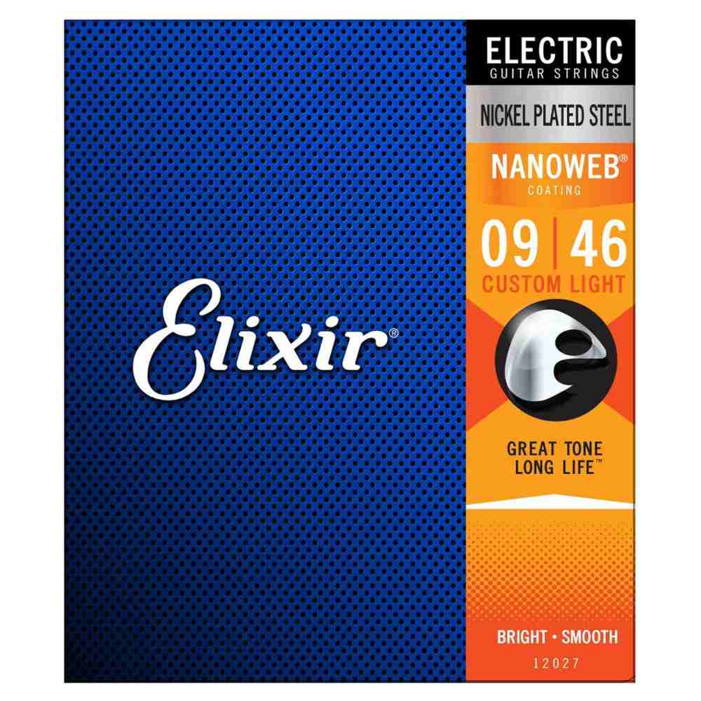Juego de Cuerdas Para Guitarra Electrica Elixir 12027