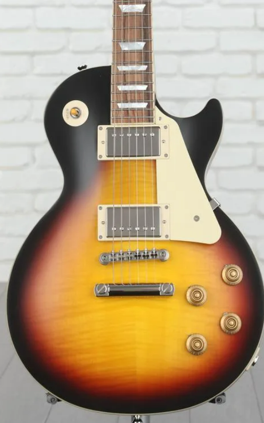 Guitarra Electrica Epiphone 1959 Les Paul Standard Tobacco  Sunburst Incluye Estuche