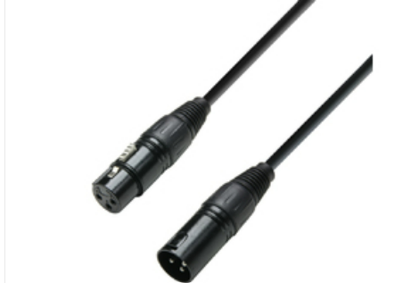 Cable CABLE XLR MACHO A XLR HEMBRA 6M Adam Hall K3DMF0600