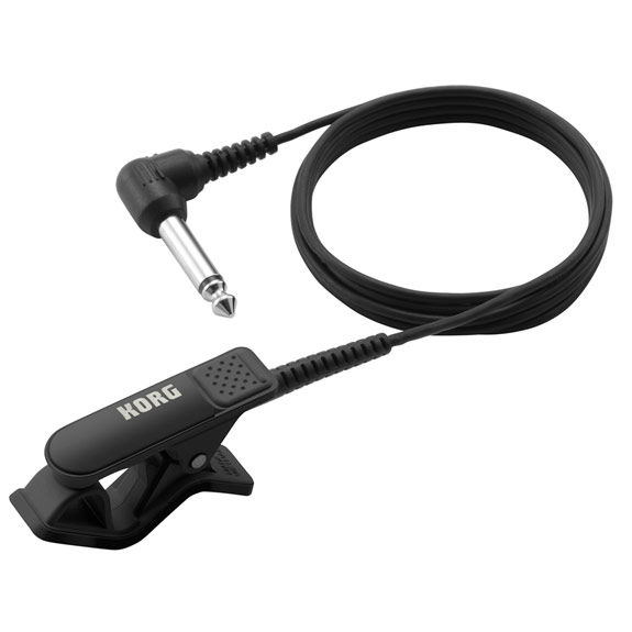 Microfono Korg de contacton clip negro