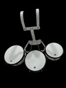 Multitenor De 3 Tambores  LM 10"12"13" QA-03