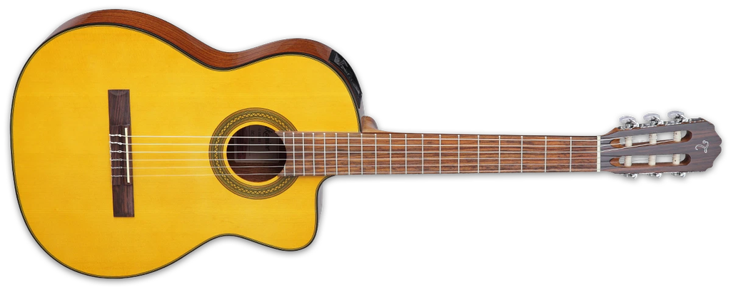 Guitarra Electroacustica Con Cuerdas De Naylon Color Natural