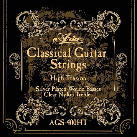 Juego De Cuerdas Para Guitarra Acustica Aria AGS-400HT