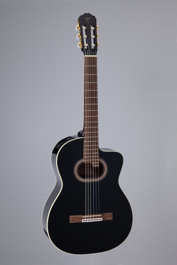 Guitarra Clasica Takamine With Cutaway Negra