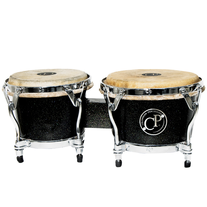 Bongo Cp Fibra De Vidrio Color Negro Escarcha