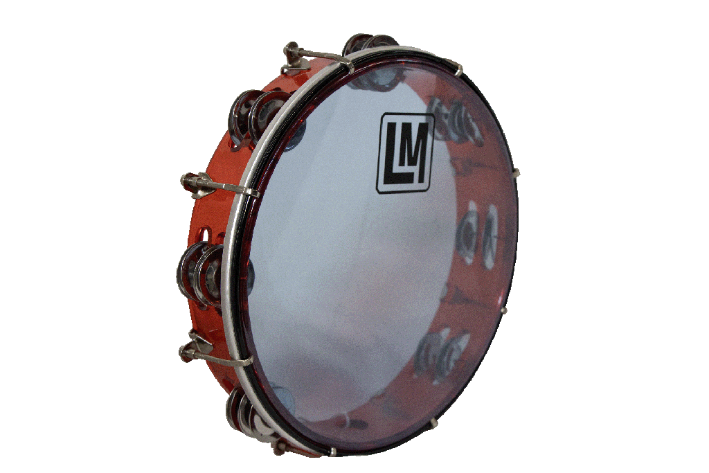 Pandero Rojo De 10" LM DRUMS