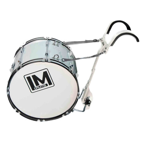 Tambora De Marcha LM DRUMS De 20x12 Color Negra
