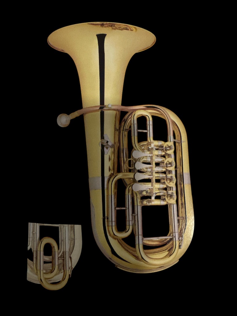 Eufonio Bombardino Symphonic C/Bb De 4 Pedales