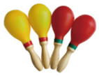 Maracas Par LM DRUMS De 25cm