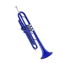 Trompeta Symphonic Azul 2 Llaves Desague TR-09 BL