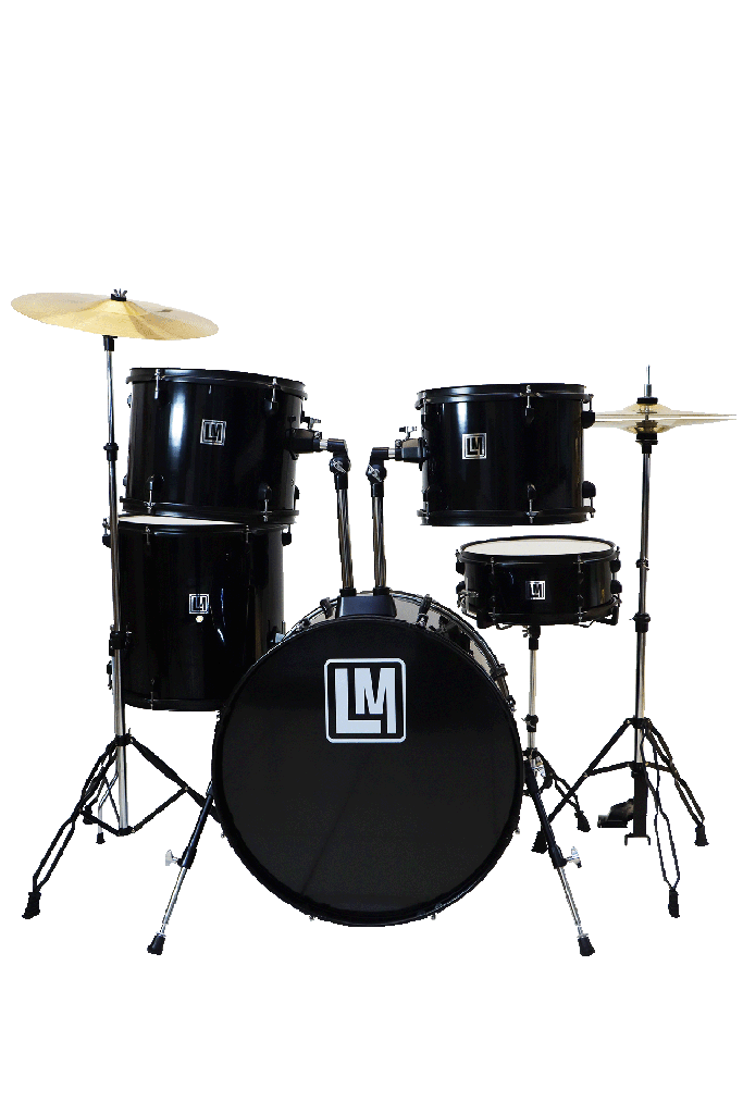BATERIA 5 PIEZAS LM DRUMS JBP0803-BK-001