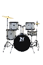 BATERIA 5 PIEZAS LM DRUMS JBP0803- SL-002