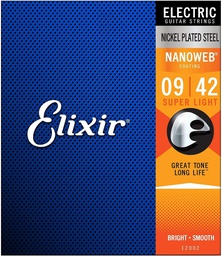 [12002] Juego de Cuerdas Para Guitarra Electrica Elixir 12002