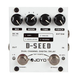 [D-SEED] Pedal De Efectos Para Guitarra Digital Delay 17Ms-1000Ms