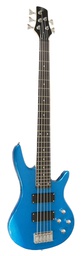 [SQ-IBBS-5 BL] Bajo Electrico de 5 Cuerdas Con Funda BL  SQIBBS5 BL