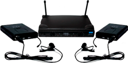 [HL-2S] Micrófonos De Solapa Doble UHF HL-2S