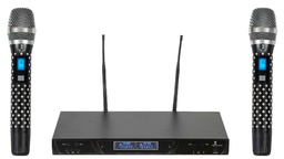 [HL-H77] Microfonos De Mano Doble Profesionales UHF HL-H77