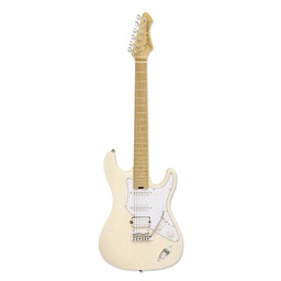 [714-MK2 MBWH] Guitarra Electrica Aria Pro II Blanco Marmol-- 714-MK2 MBWH